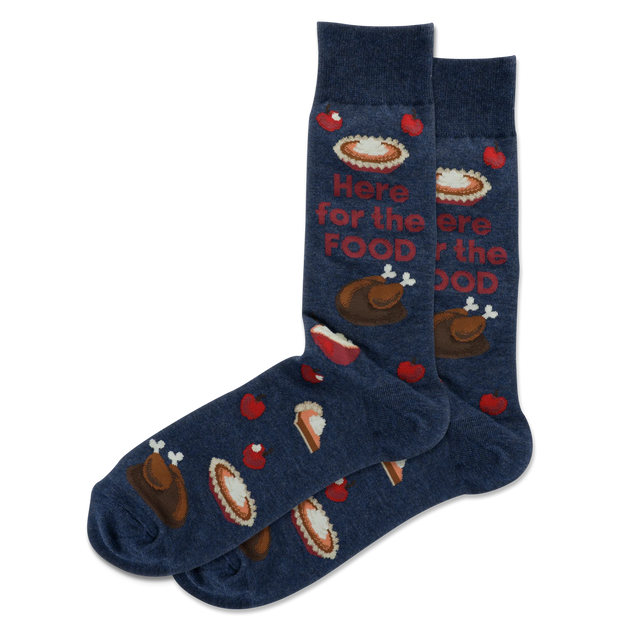Hot Sox - Men's Socks - Here for the Food