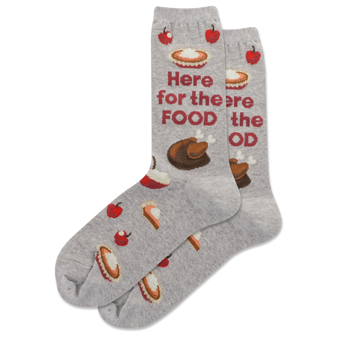 Hot Sox - Women's Socks - Here for the Food