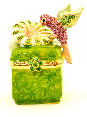 Hummingbird Trinket Box