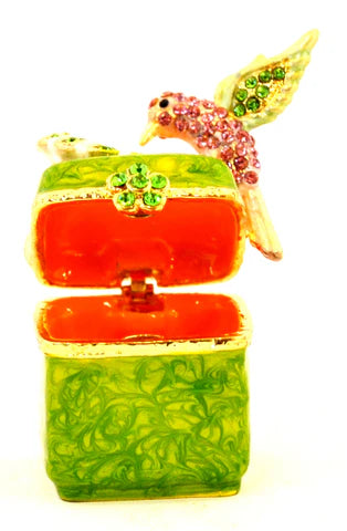Hummingbird Trinket Box