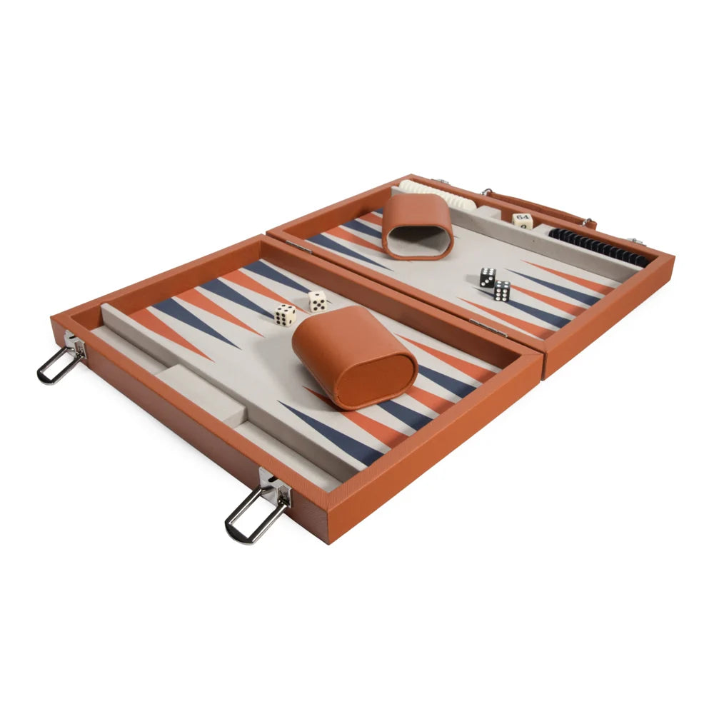 Mini Travel Backgammon Set