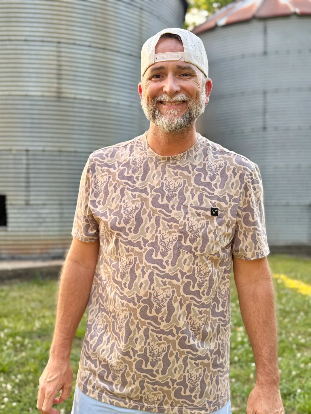 Men's Camo Deer T-Shirt
