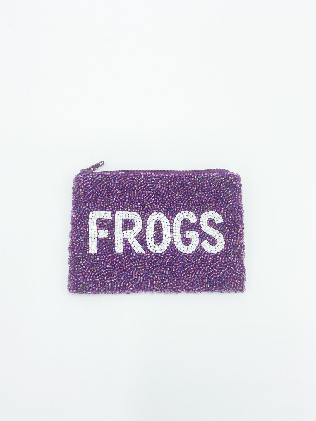 Collegiate Beaded Coin Purse
