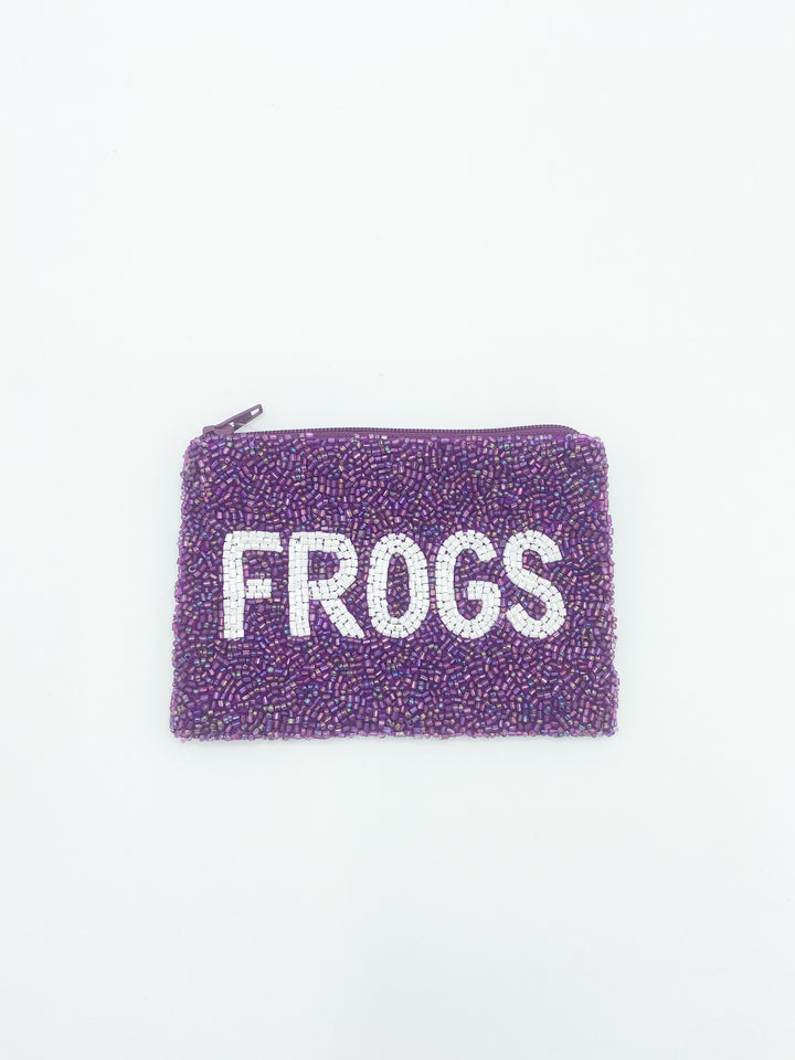 Collegiate Beaded Coin Purse