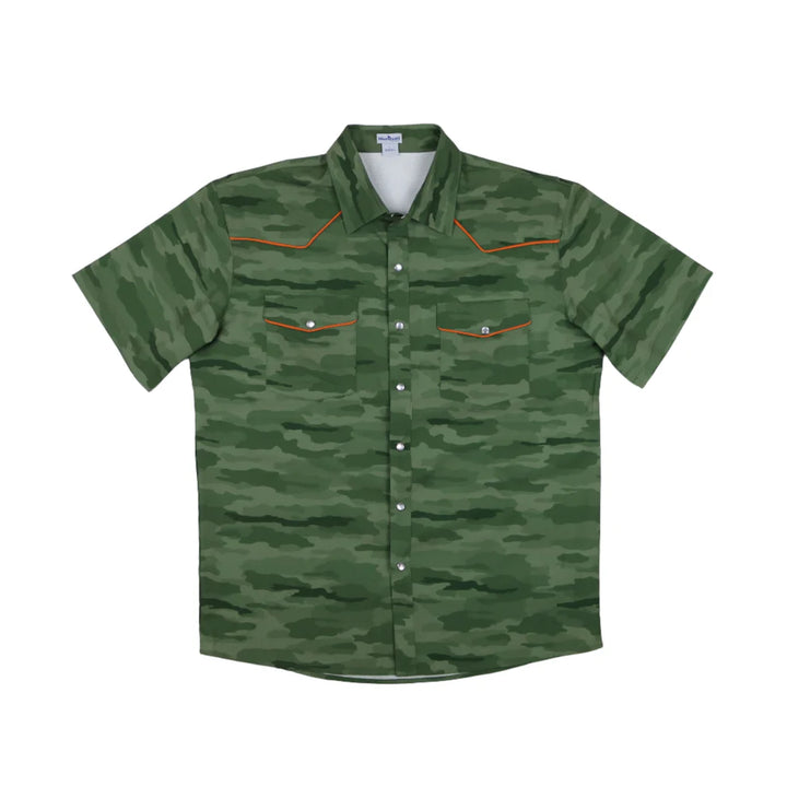Blue Quail Men's Short Sleeve Camo