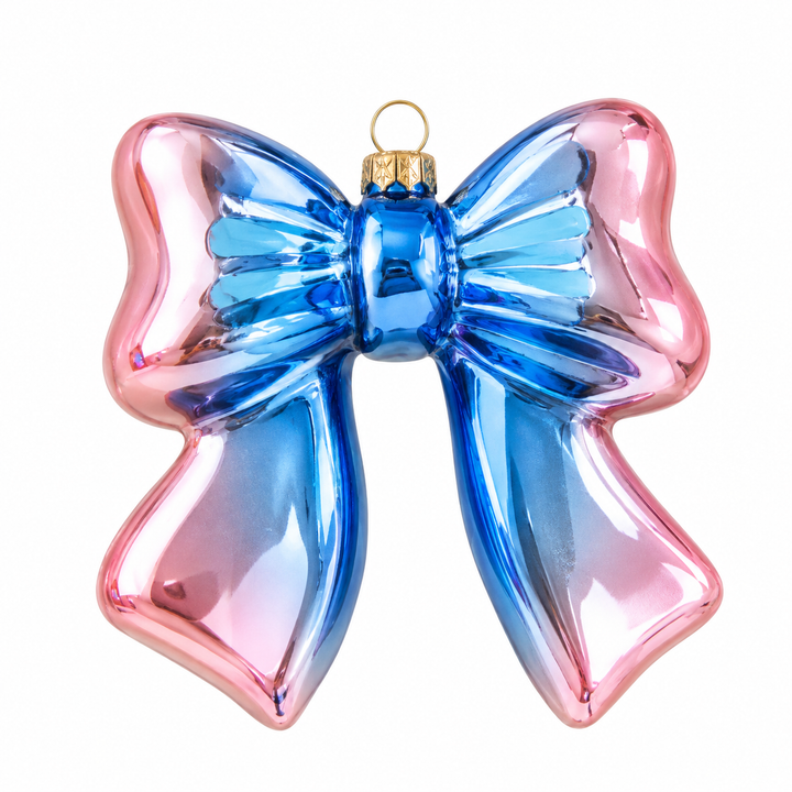 Glitterville Ombre GloBow Ornament
