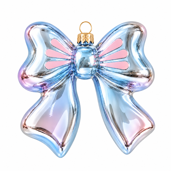 Glitterville Ombre GloBow Ornament