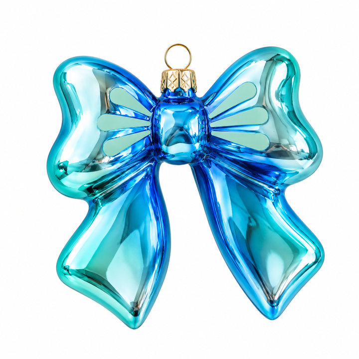 Glitterville Ombre GloBow Ornament