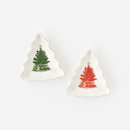 Vintage Porcelain Tree Dish