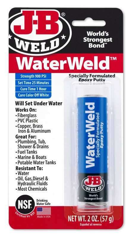 J-B Weld Water Weld Epoxy Putty - 2 oz