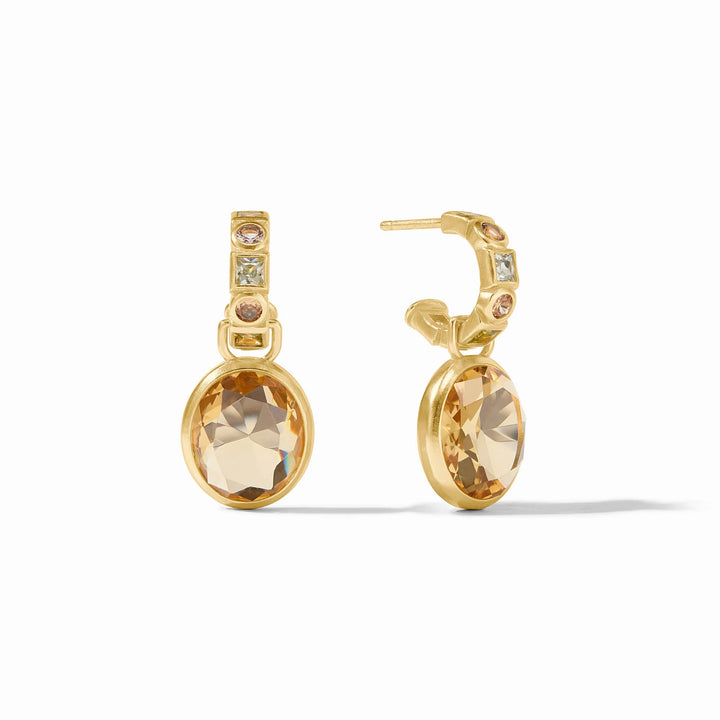 Julie Vos Jolie Hoop & Charm Earring