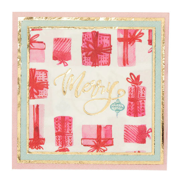 Sophistiplate Jolly Holiday Paper Cocktail Napkins