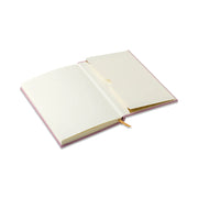 Hard Cover Suede Cloth Journal - Lilac