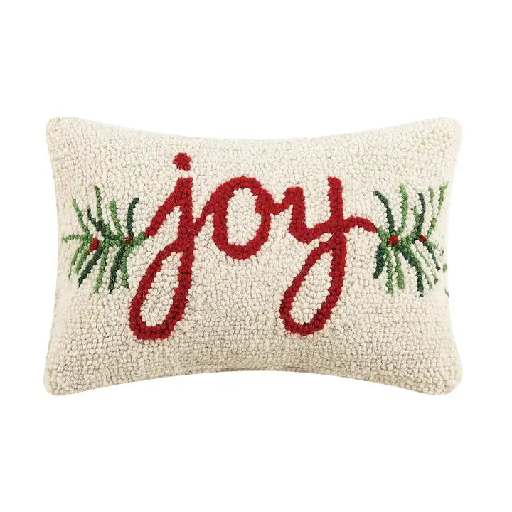Peking Handicrafts Joy Hook Pillow