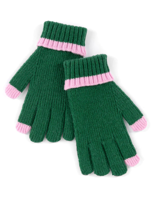 Joy Touchscreen Gloves - Green