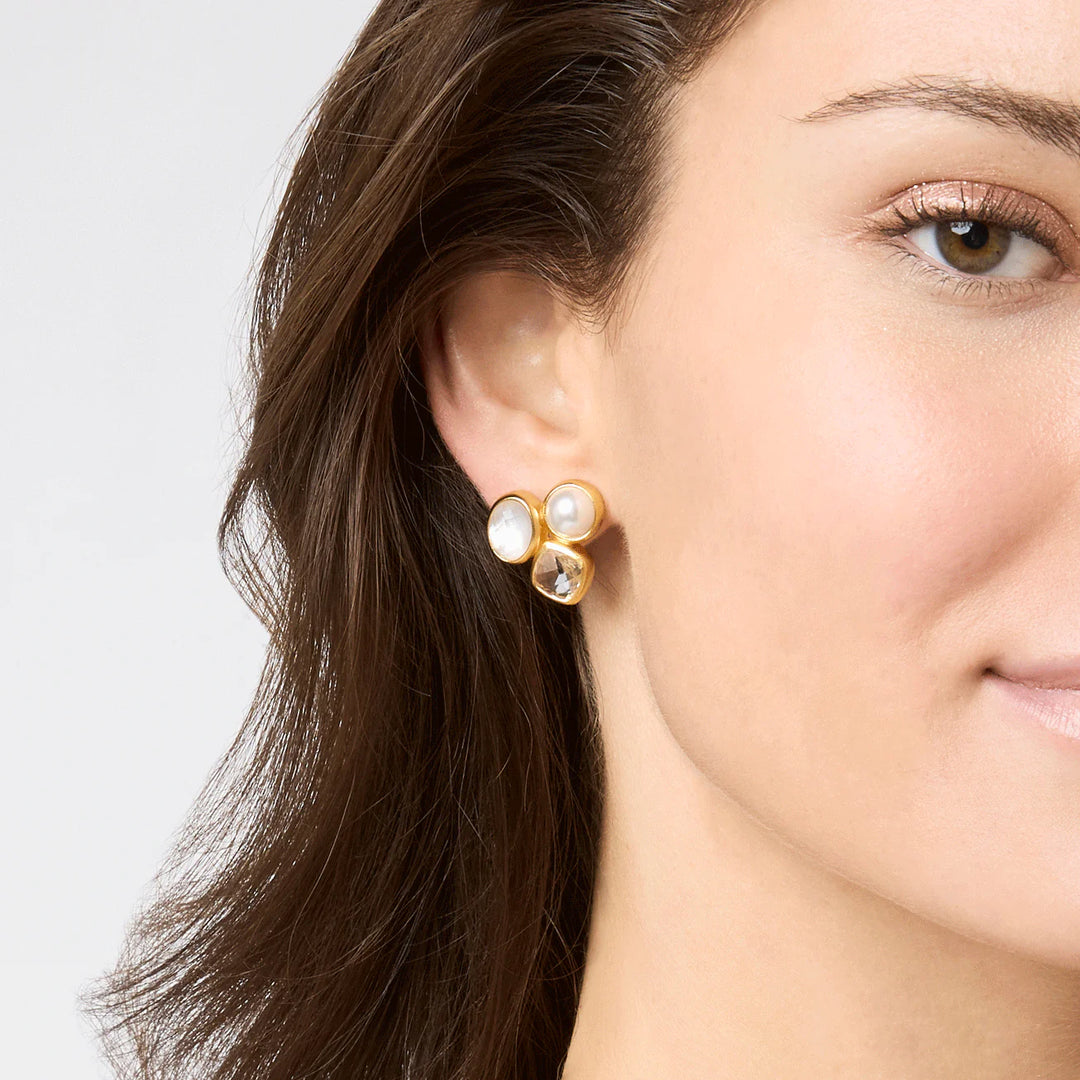 Julie Vos Kaleidoscope Statement Stud