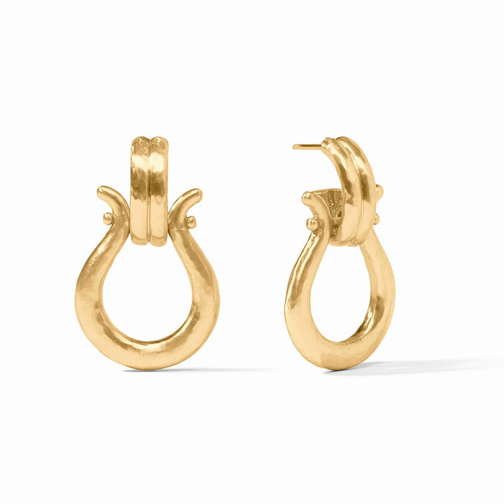 Julie Vos Saratoga Doorknocker Earring