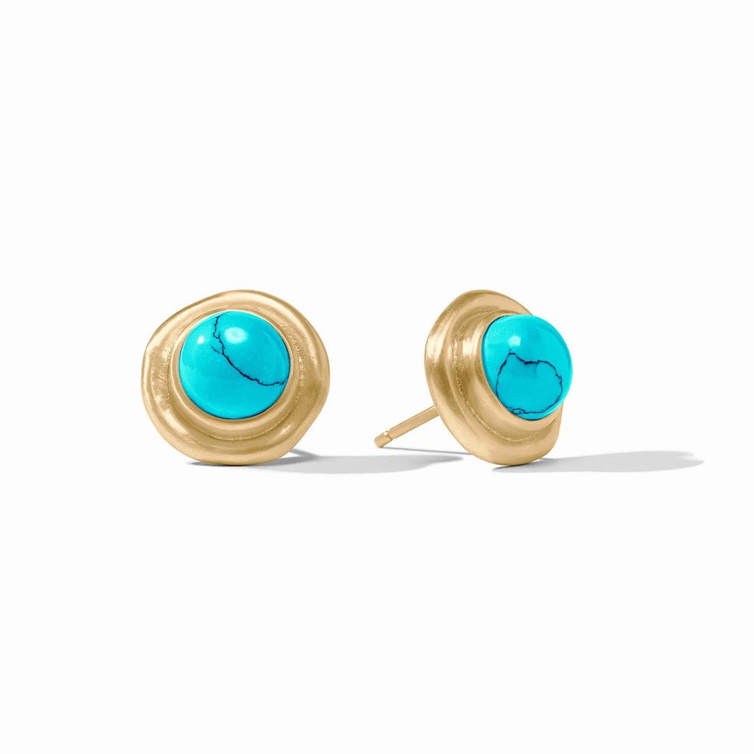 Julie Vos Wave Stone Stud