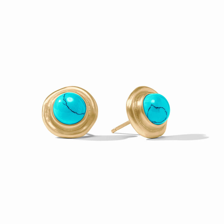 Julie Vos Wave Stone Stud