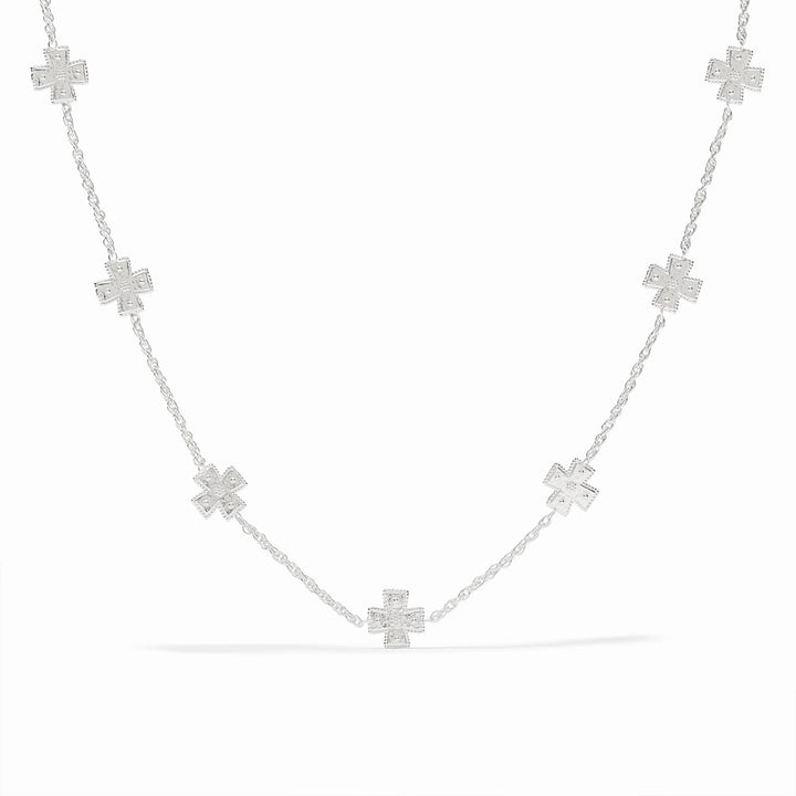 Julie Vos Canterbury Delicate Station Necklace
