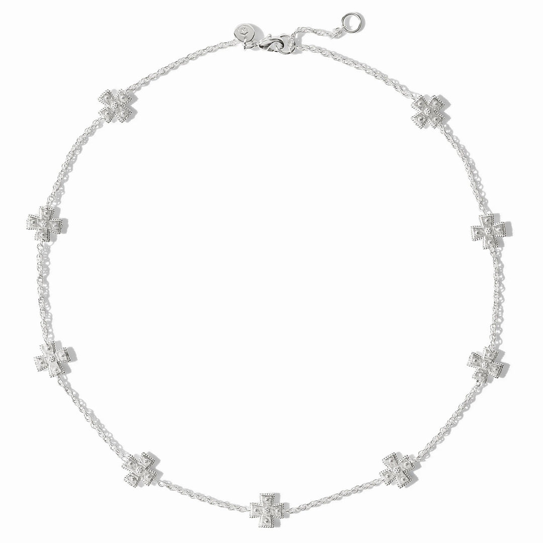 Julie Vos Canterbury Delicate Station Necklace