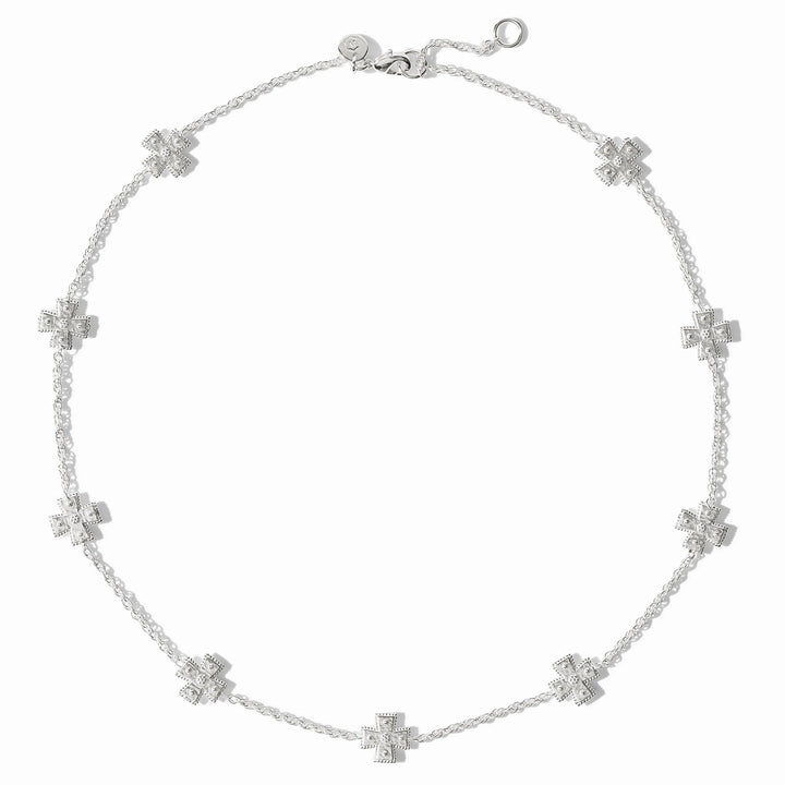 Julie Vos Canterbury Delicate Station Necklace