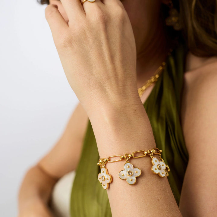 Julie Vos Colette Charm Bracelet