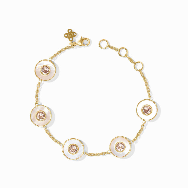 Julie Vos Colette Circle Delicate Bracelet