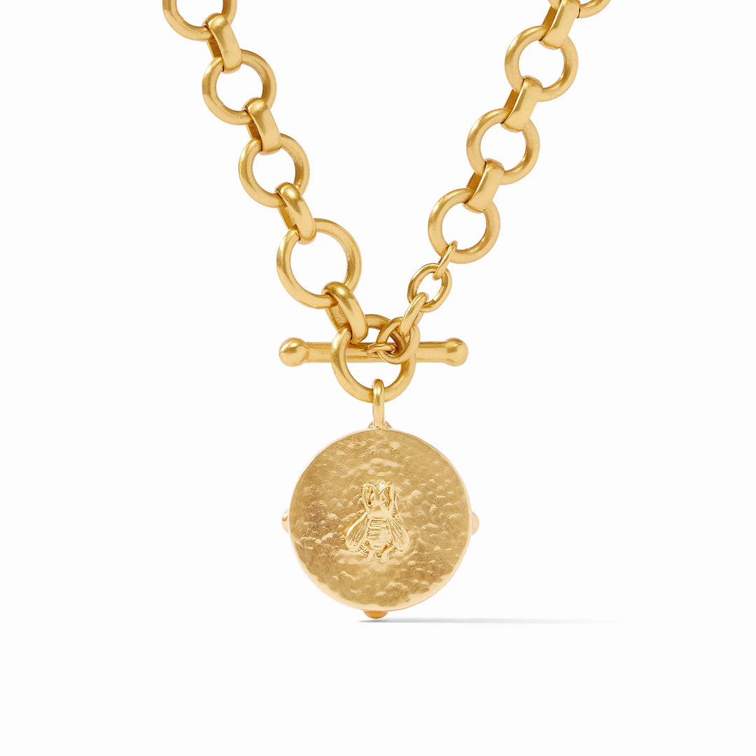 Julie Vos Gold Honeybee Demi Necklace