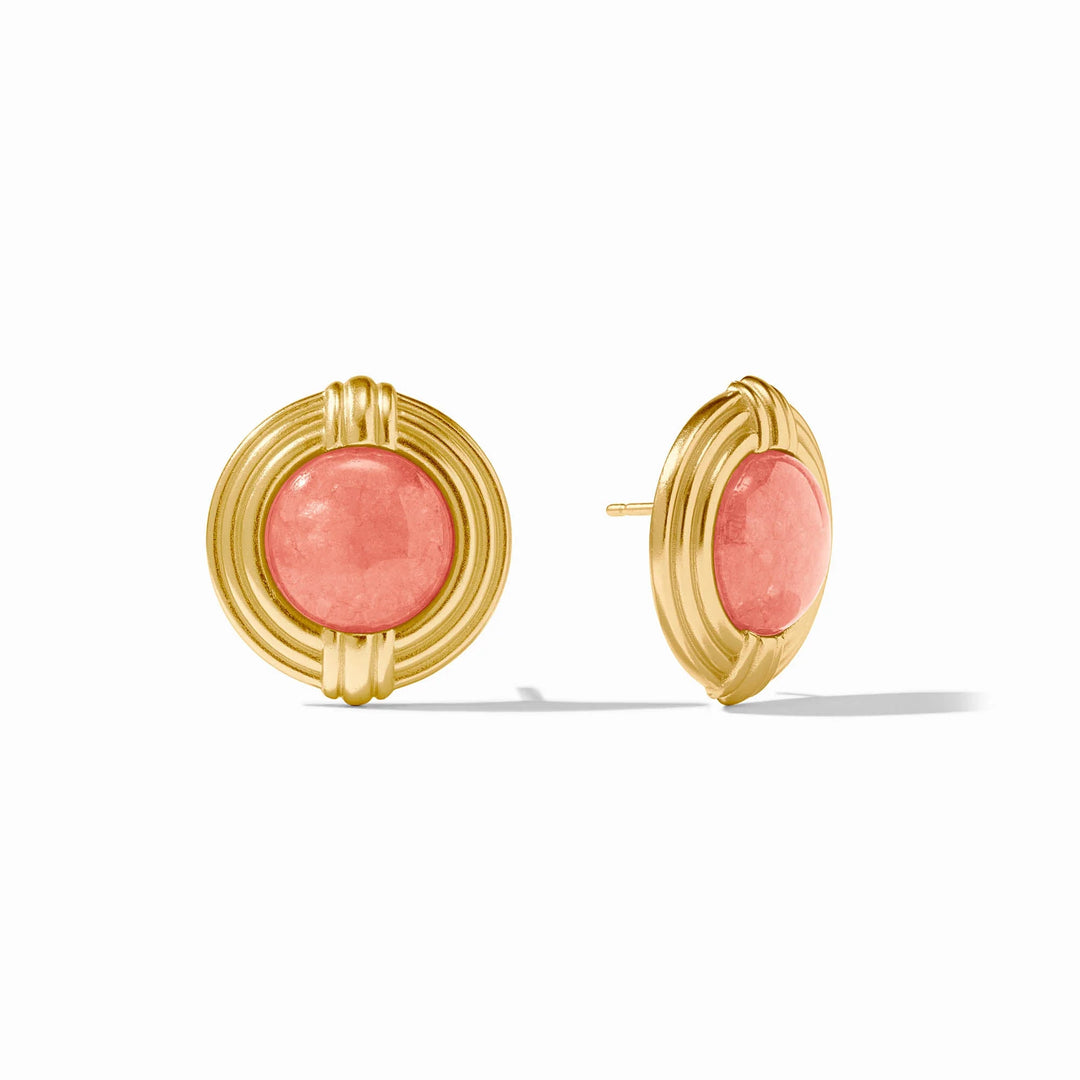 Julie Vos Portofino Statement Stone Stud