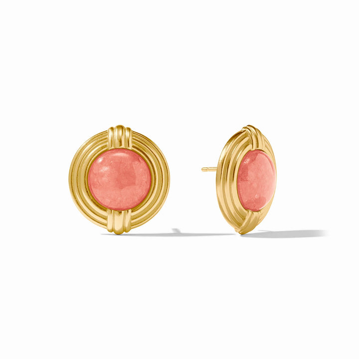 Julie Vos Portofino Statement Stone Stud