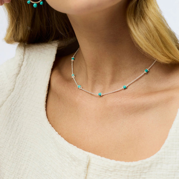 Julie Vos Silver Hydra Delicate Station Necklace