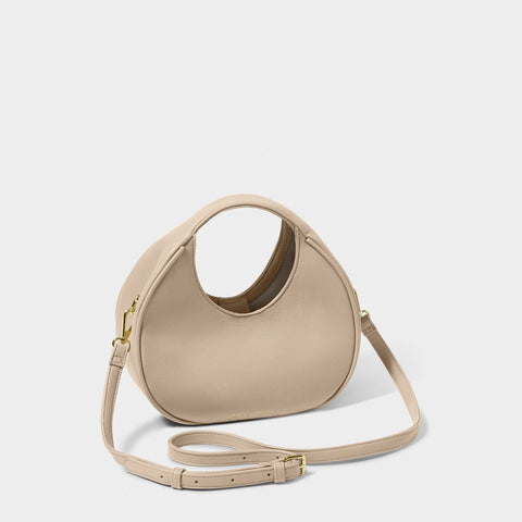 Katie Loxton - Olive Small Shoulder Bag - Light Taupe
