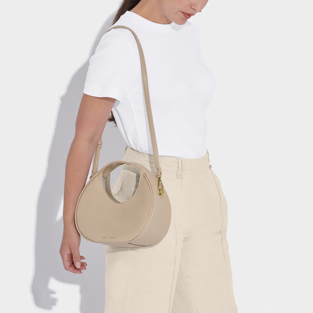 Katie Loxton - Olive Small Shoulder Bag - Light Taupe
