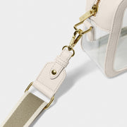 Katie Loxton - Clear Camera Bag - Off White