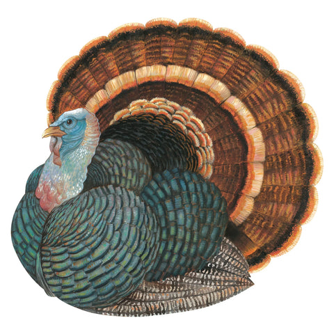 Hester & Cook - Die-Cut Heritage Turkey Placemat