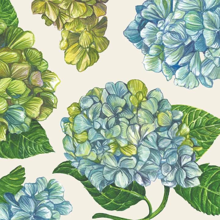 Hester & Cook Hydrangea Cocktail Paper Napkins
