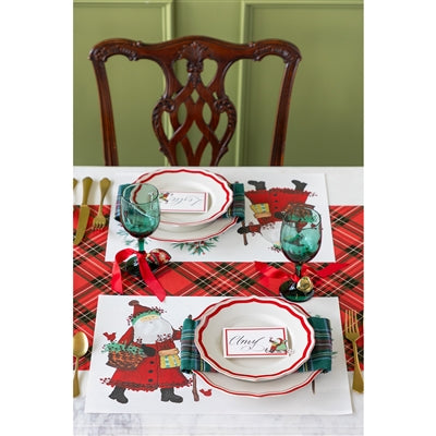 Hester & Cook Old St. Nick Forest Placemat