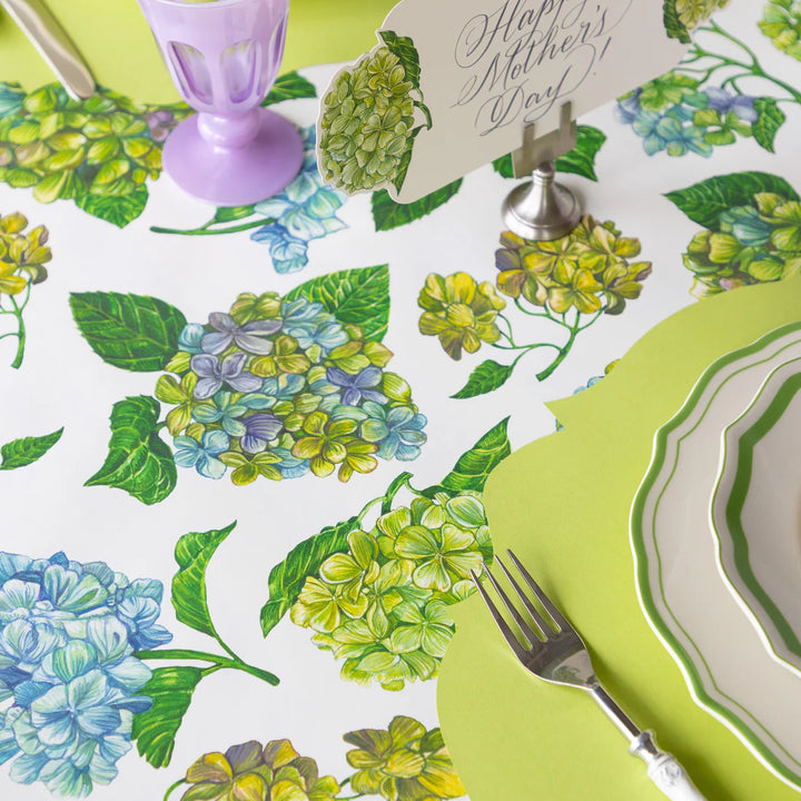 Hester & Cook Hydrangea Table Runner