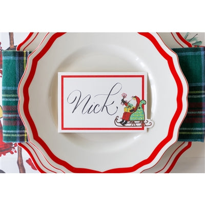 Hester & Cook Old St. Nick Place Card