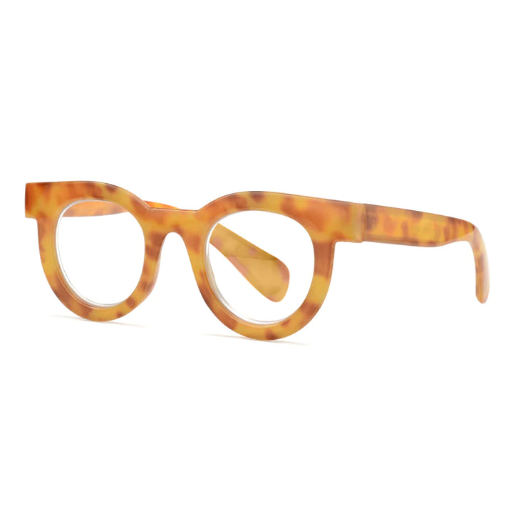 Ryan Simkhai Eyeshop Kai Readers Honey Tortoise