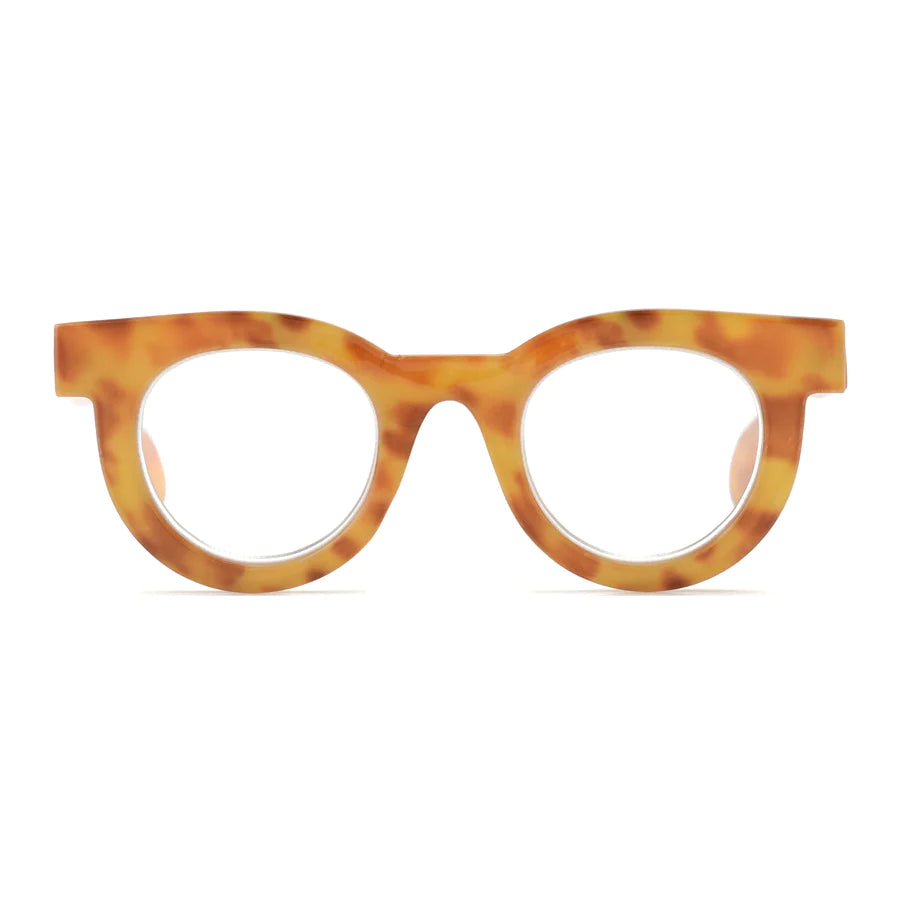 Ryan Simkhai Eyeshop Kai Readers Honey Tortoise