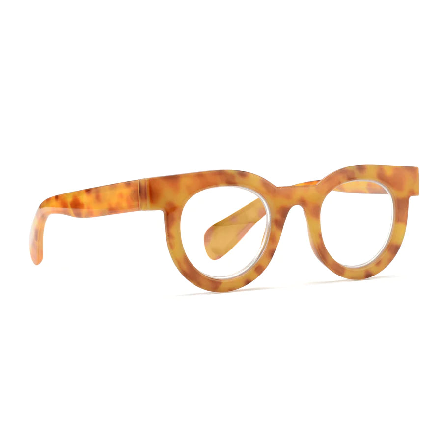 Ryan Simkhai Eyeshop Kai Readers Honey Tortoise