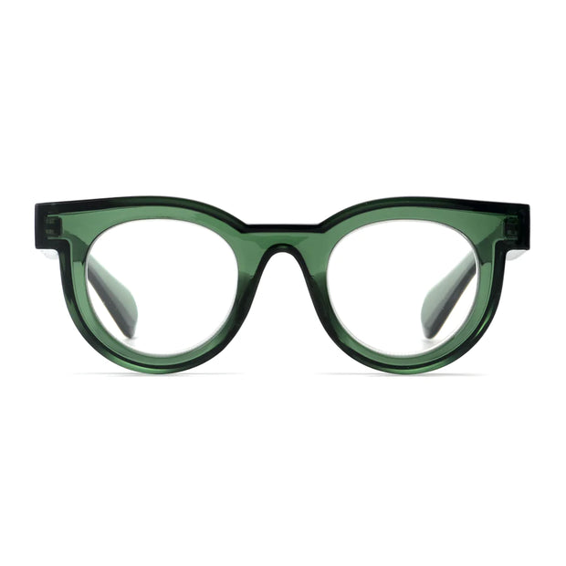 Ryan Simkhai Eyeshop - Kai Readers - Transparent Green