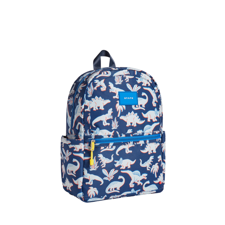 State Bags - Kane Kid's Backpack - Navy Dino