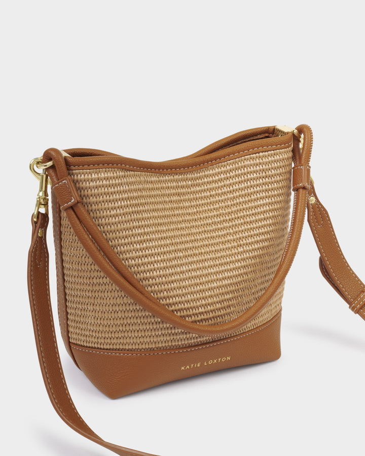 Katie Loxton Sorrento Raffia Bucket Bag