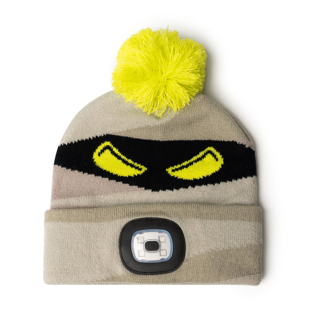 NightScope Kid's Halloween LED Pom Beanie Hat
