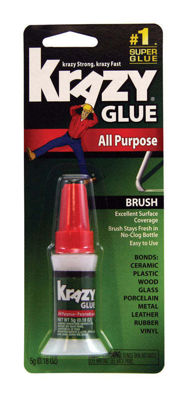 Krazy Glue All Purpose Brush On Super Glue