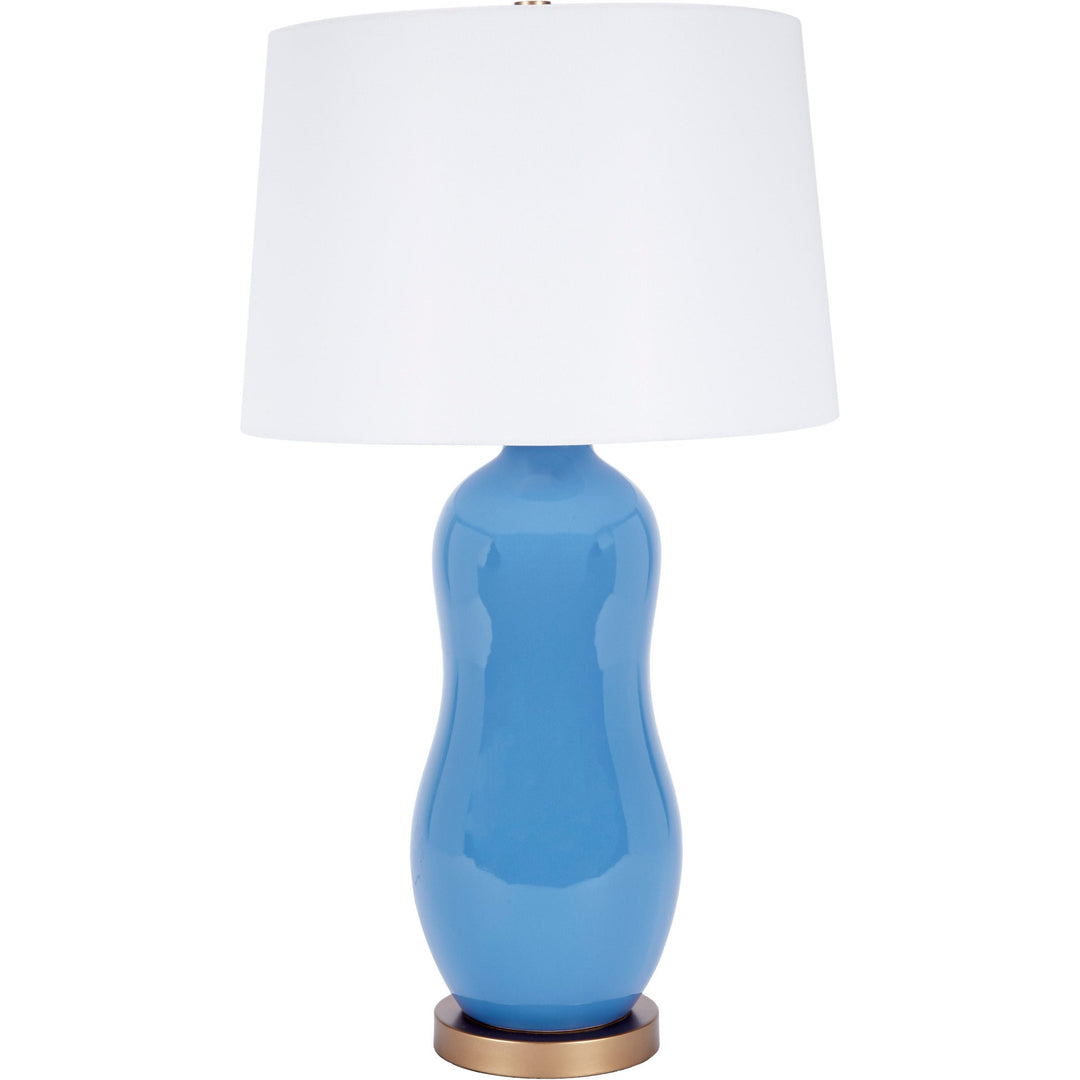 Tyson Ceramic Table Lamp - Parisian Blue