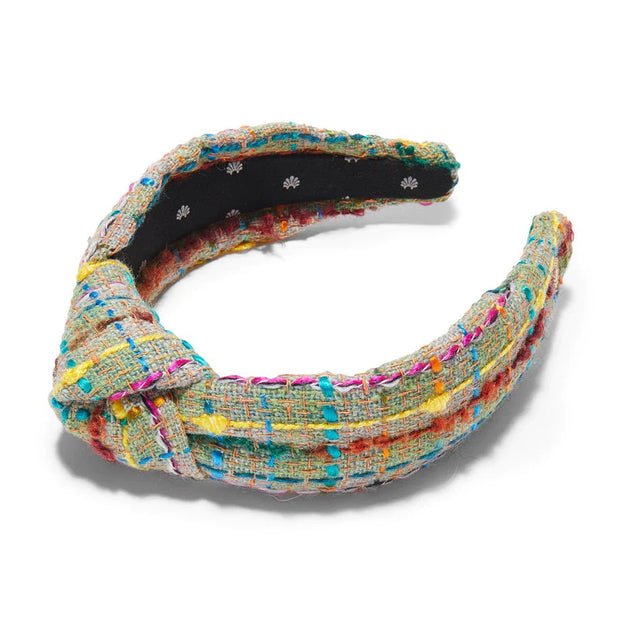 Lele Sadoughi - Boucle Knotted Headband - Desert Rainbow